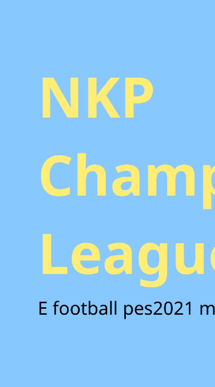 NKPChampionsLeaguepes2021