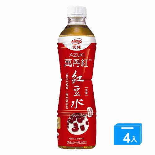 愛健 萬丹紅紅豆水540Gx4【愛買】