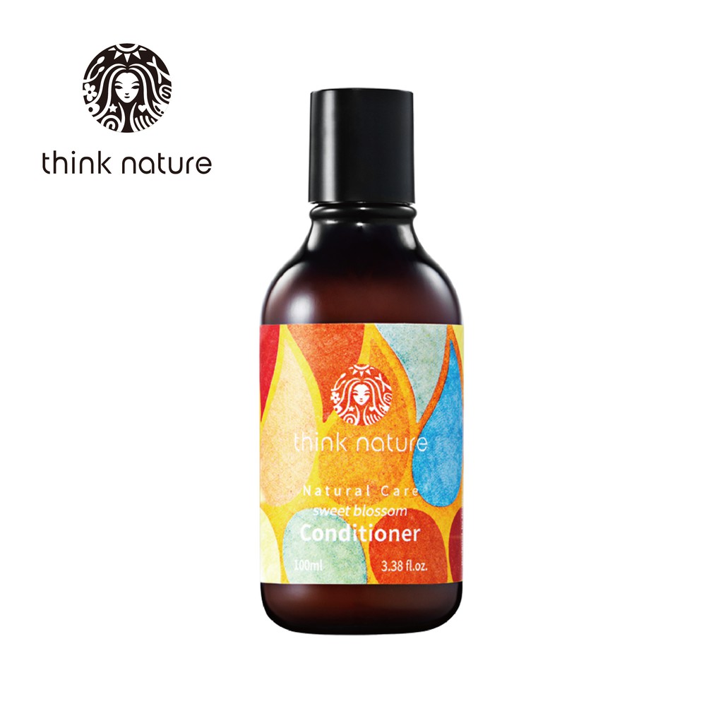 【think nature 享自然】植萃精油潤髮乳-甜蜜綻放(100ml)