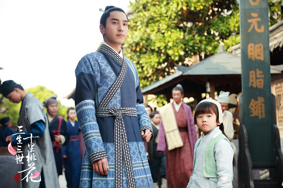 穿古裝超難看的男星6：趙又廷《三生三世十里桃花》