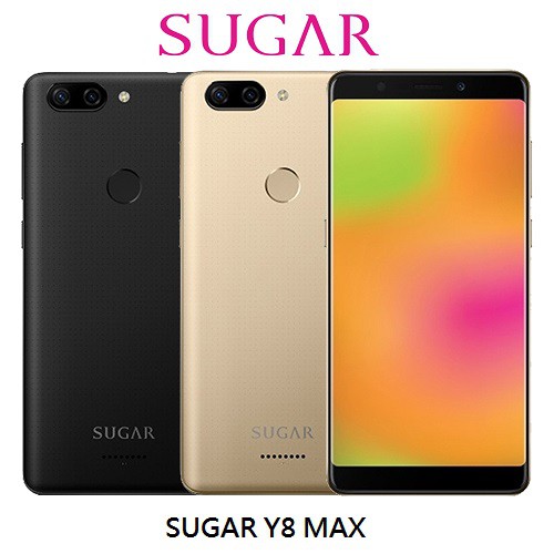 ※商品狀況：全新未拆！※適用4G：中華電信 台灣大哥大 遠傳電信 Gt 智慧生活 台灣之星SUGAR Y8 MAX 功能特色◎ 4G + 3G 雙卡雙待◎ 採用 Android 7.1.2 Nouga