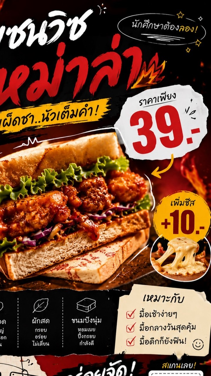 Mala Toast Klong6
