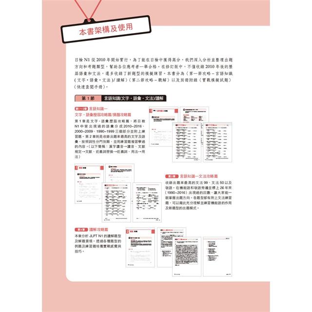 日檢N1全攻略：言語知識/讀解+聽解 只讀一本就合格(修訂版)(附MP3)