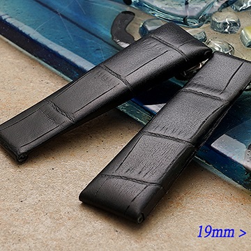 進口特製真皮錶帶，適用 Rolex daytona 錶款；細緻壓紋及縫線處理，適合東方手腕略短款設計...