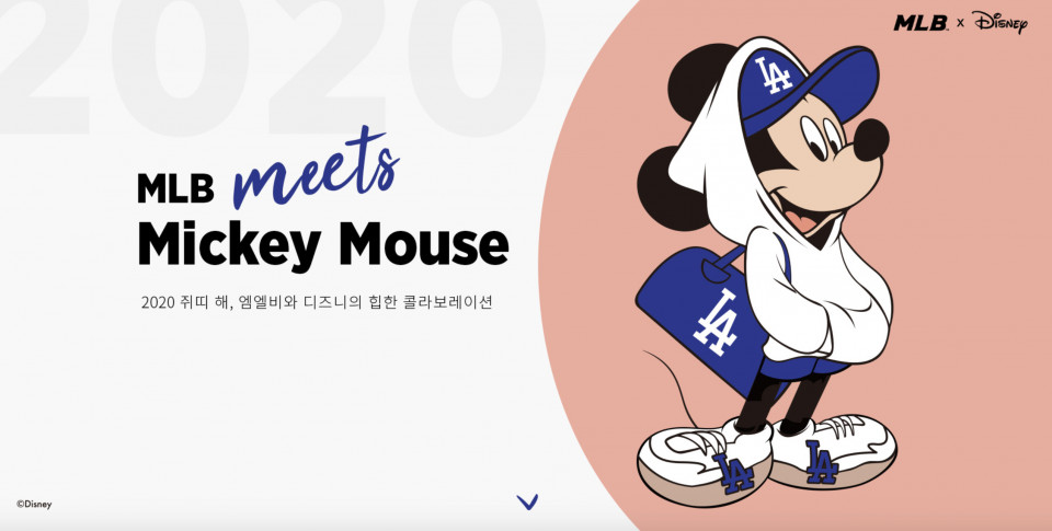 MLB X DISNEY「米老鼠梭織棒球夾克NEW YORK YANKEES」，NT$5565