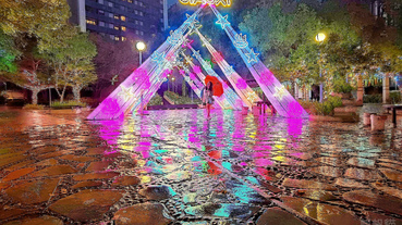 【礁溪 景點】2020礁溪溫泉燈花季 泡美人湯賞璀璨繽紛的浪漫燈花 巨大「虹彩隧道」必拍