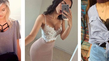 內搭涼感衣太無聊惹～學學人家網紅穿「襯衣」