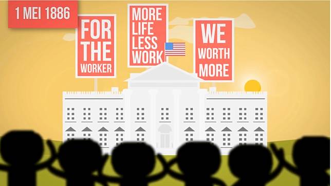 Akibat sudah lelah dengan realita yang ada, akhirnya gerakan pun lahir untuk nuntut jam kerja yang lebih â€˜normalâ€™