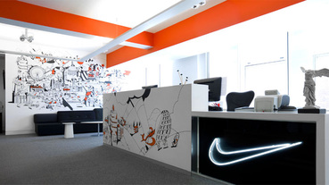 辦公室還是藝廊？ / Nike 倫敦總部重新改裝 內部空間大公開
