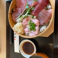 まぐろネギトロわっぱ - 実際訪問したユーザーが直接撮影して投稿した中島魚介 / 海鮮料理わっぱ茶屋 かわなの写真のメニュー情報