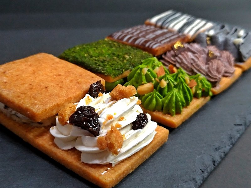 【椿月】蘭姆葡萄奶油夾心