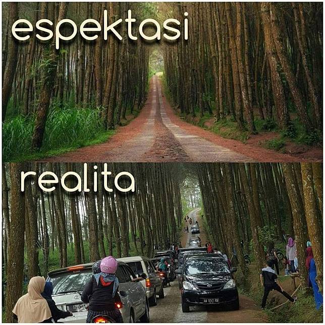 Beberapa Potret Lucu Ekspektasi VS Realita yang Biking Geleng Geleng Kepala