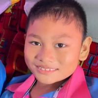 เด็กชายกฤษณะพรบบันเทิงจิตชื่อเล่นชื่อน้องอ๋อมครับ ชอบเรียนวิทครับ