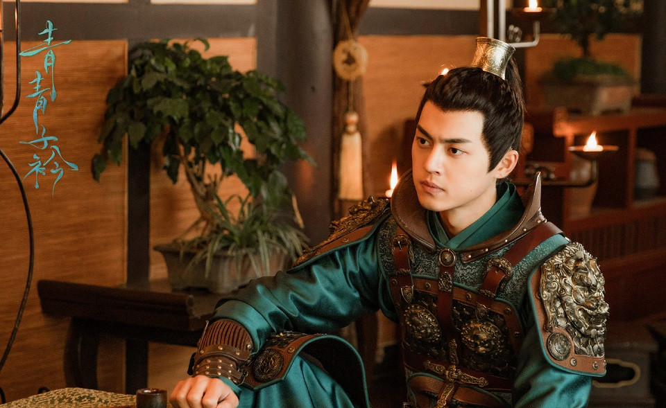 熱播甜寵劇古裝男神7：謝彬彬 飾演《青青子衿》杭如雪