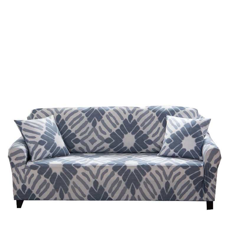 [送枕套壓條] 地中海風格幾何圖案萬能彈力沙發套 轉角沙發組合沙發套 單人雙人三人四人座尺寸 L沙發通用沙發套