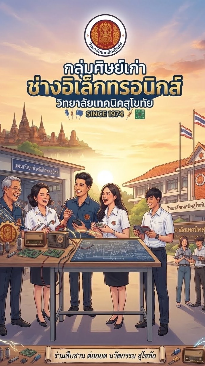 เพื่อน อิเล็คทรอนิกส์ เทคนิคสุโขทัย