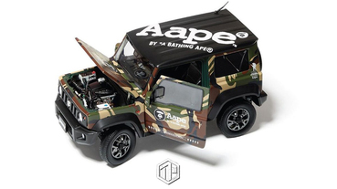 AAPE BY *A BATHING APE x SUZUKI Jimny 模型車推出！