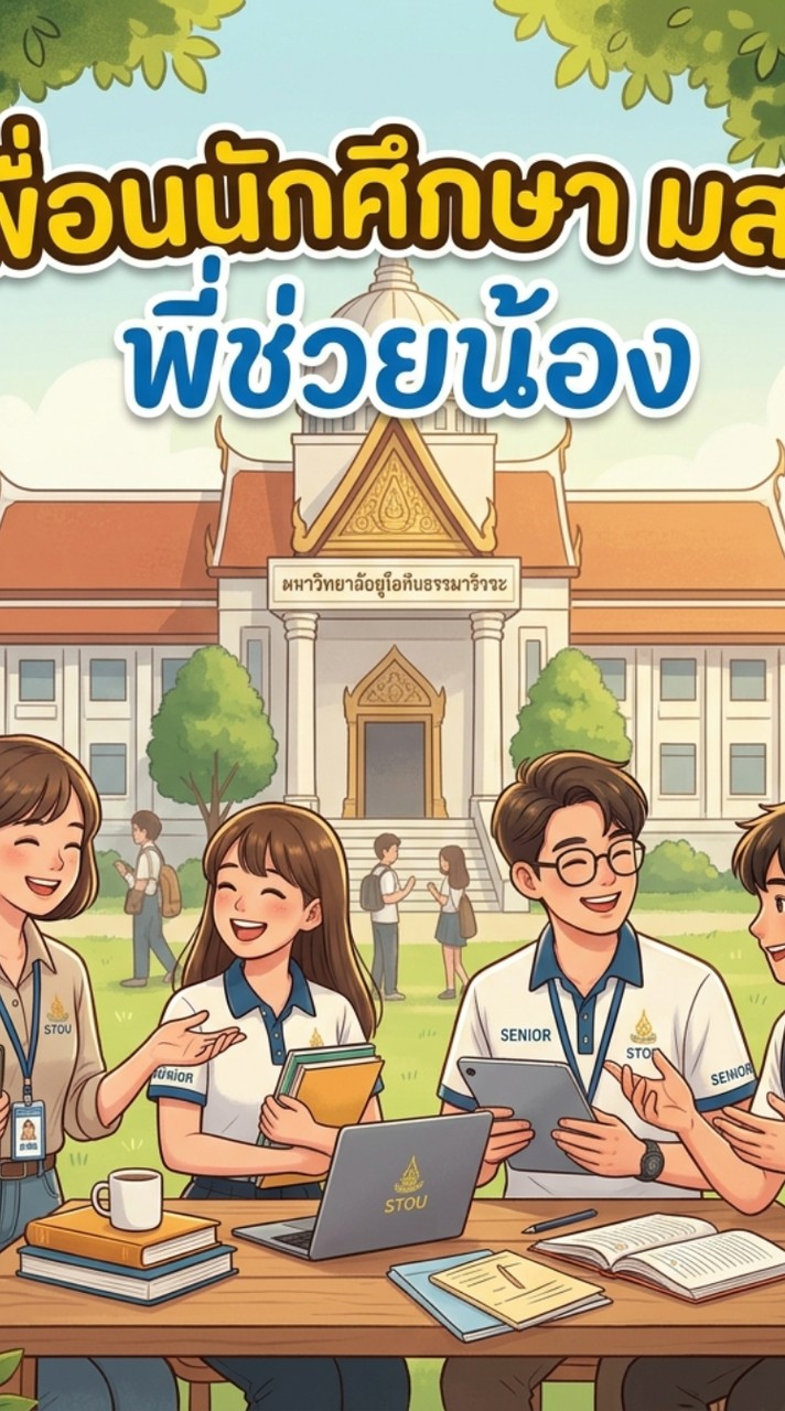เพื่อนและพี่น้องมสธ. พี่ช่วยน้อง