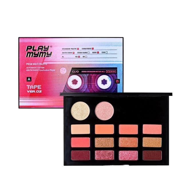 詳細介紹 ／大膽玩我14色眼影盤02復古玩憶／ ♯4大眼影質地：亮片、珠光、虹光、霧面 ♯橫跨珊瑚紅、粉色、大地色與紫色共14色 ♯多色混搭、粉質細緻、鮮豔持色 ♯優雅、俏皮、甜美、反骨，一盤玩出各式