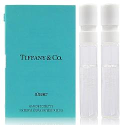 Tiffany co. Sheer 同名晶淬女性淡香水1.2ml*2入