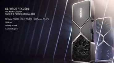 NVIDIA 發表 Ampere 架構 GPU 新品： RTX 3080、3070、3090！