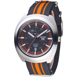 ◎◆盾牌5號.24石自動上鍊機芯 防水100M、24小時制小盤|◎◆日期視窗、錶背透明鏤空設計|◎◆型號：SSA287K1品牌:SEIKO精工錶型號:SSA287K1使用族群:男錶手錶特性:三針錶帶材