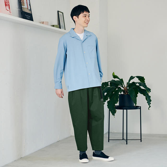 GU 男裝九分氣球褲