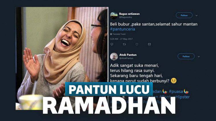 14 Pantun Lucu Ramadhan Ala Netizen Ini Bikin Semangat Puasa Keepo Me Line Today