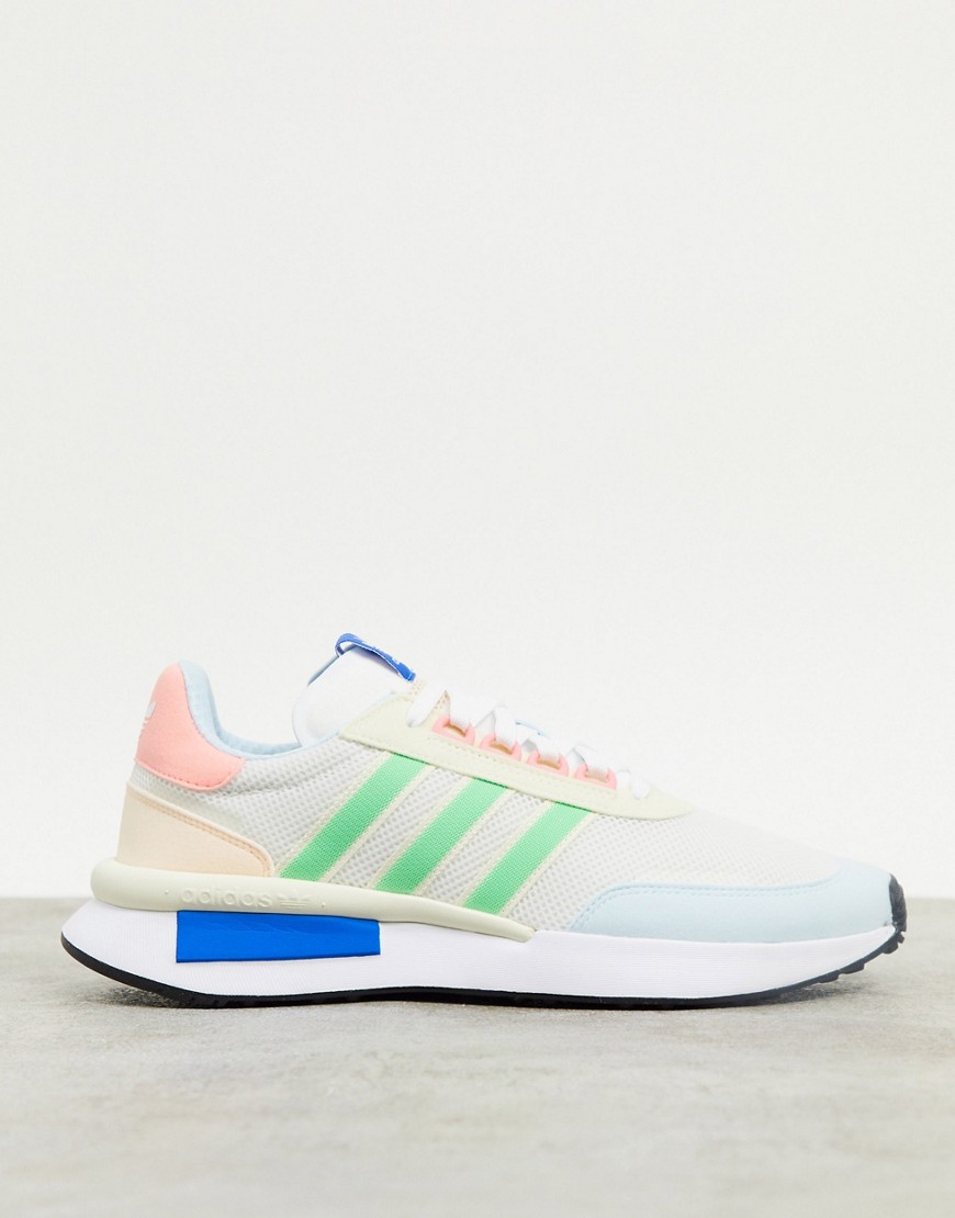 Trainers by adidas Switch up your rotation Low-profile design Pull tab for easy entry Lace-up fasten