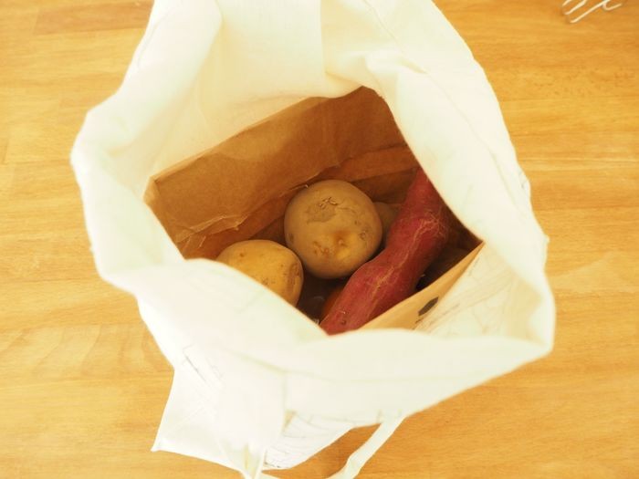 狭いキッチンで助かる じゃがいも 玉ねぎのスッキリおしゃ見え保存法