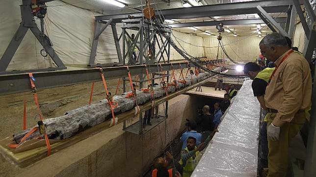 Perahu Ribuan Tahun Sang Firaun Ditemukan di Giza