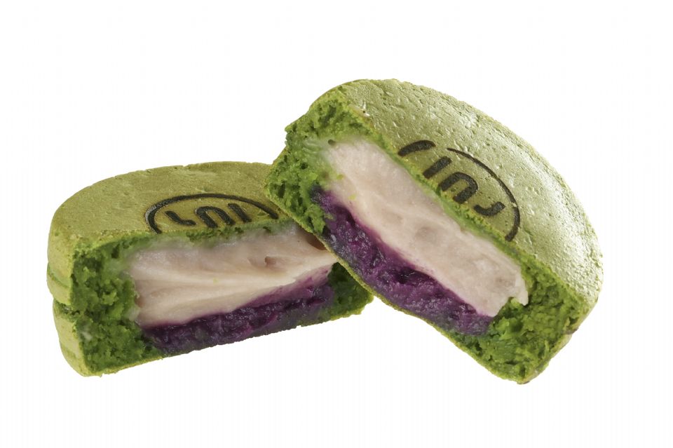 芋泥控別錯過！一〇八抹茶茶廊推「抹茶x芋泥」大判燒