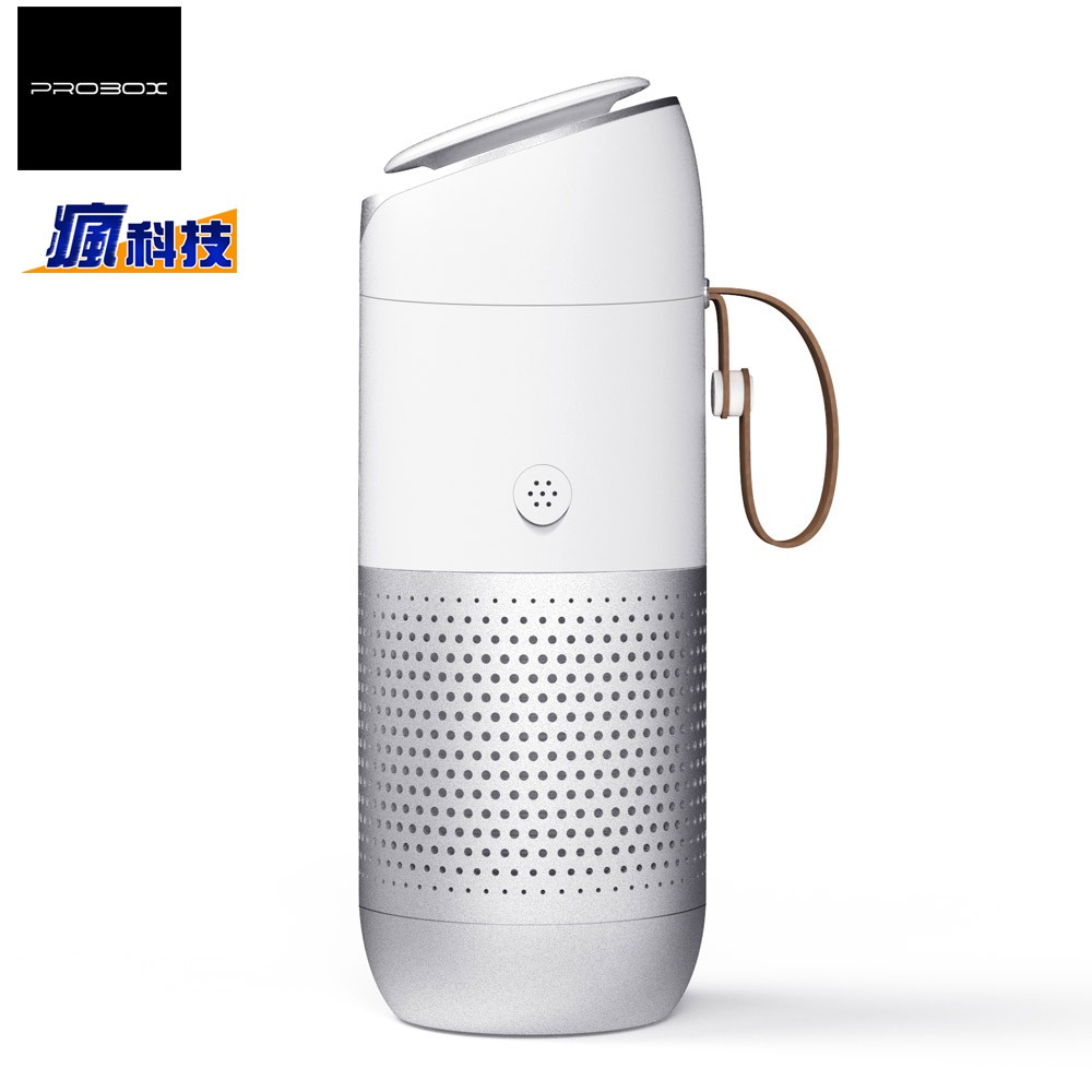 【PROBOX】智慧偵測車載居家兩用高效能空氣清淨機-內含三效濾網-汽車雜誌總編推薦 (附發票)