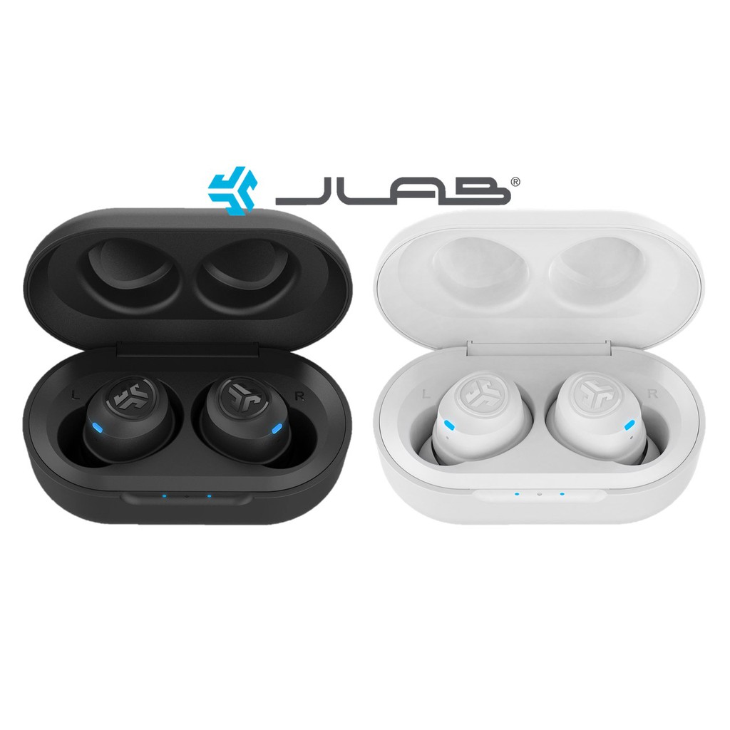 產品名稱：JLab JBuds Air 真無線藍牙耳機 商品特色：◆最新藍牙5.0規格，收訊穩定快速 ◆高強度 IP55 防水，運動流汗沒問題 ◆單次電力 3-4 hr，搭充電盒加 10hr ◆白金級