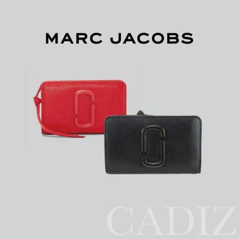 預購 美國正品 Marc jacobs Snapshot Mini Compact Walle美國正品 Marc jacobs The Snapshot DTM Compact Wallet 黑紅色簡