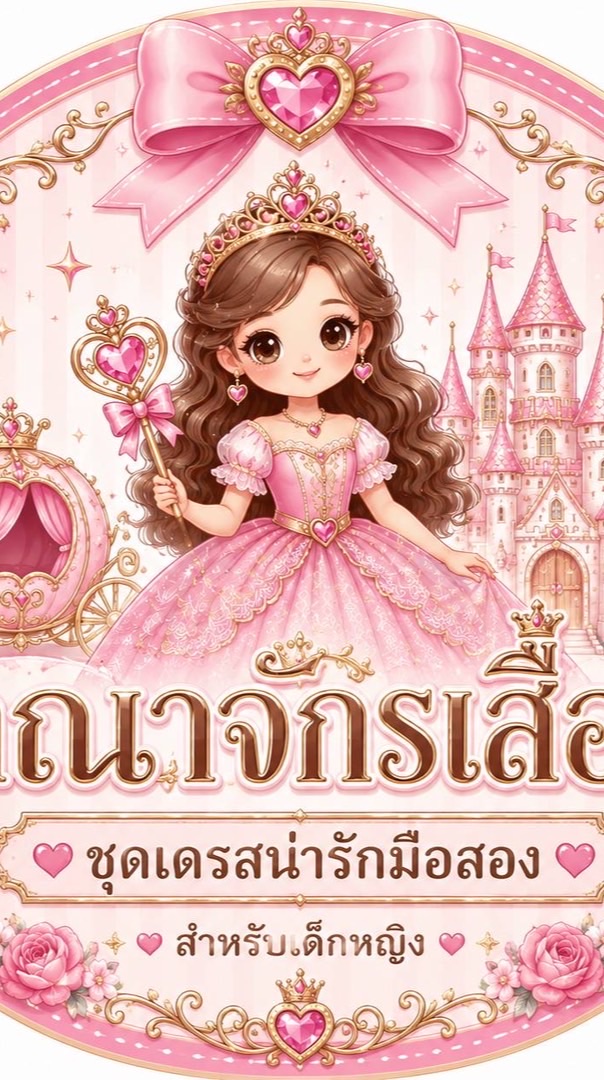 แจ้งเตือนไลฟ์/เลขพัสดุ ร้าน อาณาจักรผ้า