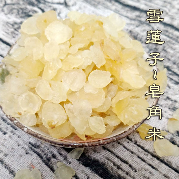 雪蓮子 皂角米 雪蓮片 皂角仁 皂角精 養生食材 養顏美容 100克 現貨 與桃膠合煮 【正心堂】