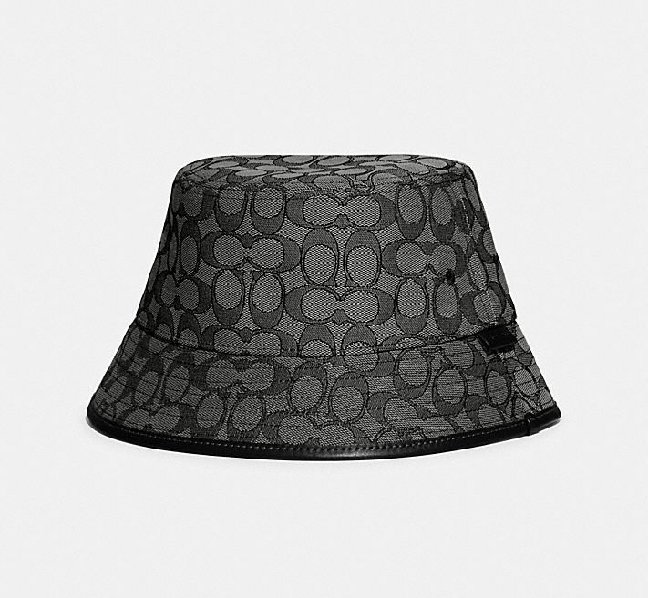 COACH 經典 Signature 緹花面料漁夫帽