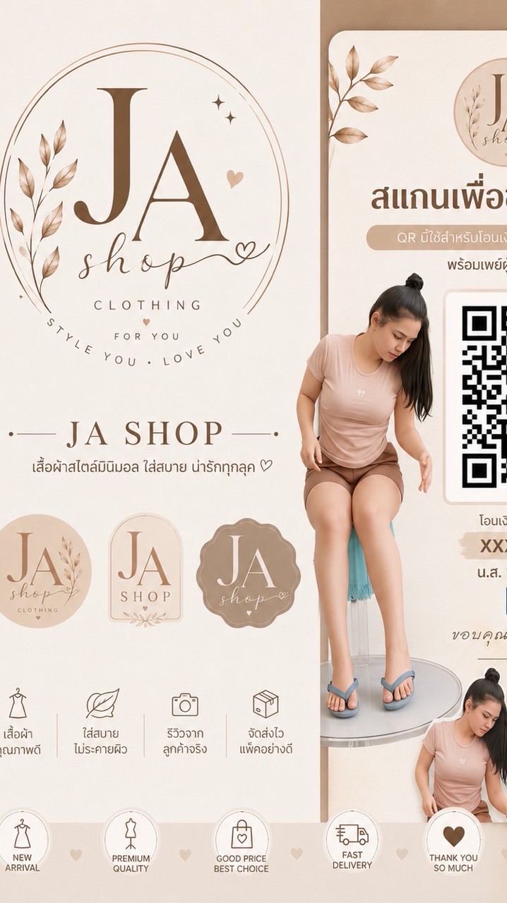 ร้านเสื้อผ้าของพิ 🛍️🛒