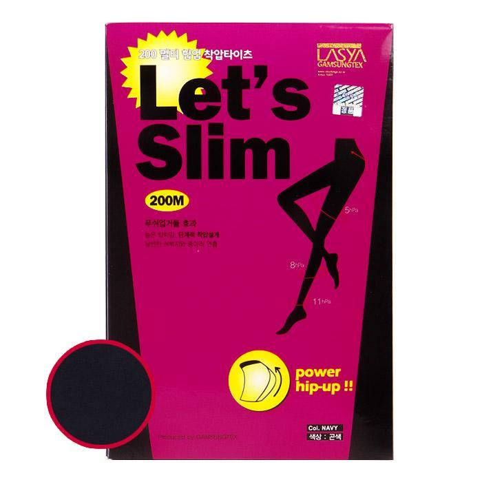 韓國 LASYA 機能型提臀塑腿襪(加厚款) 乙件入 NO.藍