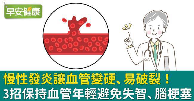 發炎反應將讓血管老化！保持血管年輕的3個飲食關鍵 | 早安健康 | LINE TODAY