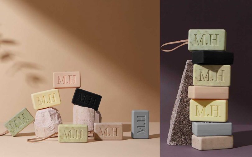 源自南法普羅旺斯的手工香氛皂 ，200g／880元；大理石香氛皂 200g／980元。 （圖／品牌提供）