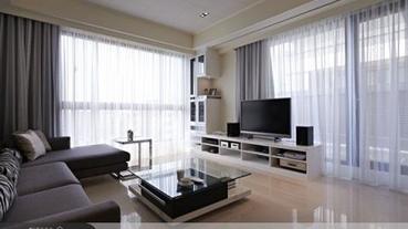 怎麼看都超放鬆的高採光絕美客廳