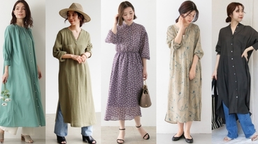 輕・薄・涼日系洋裝穿搭20選！2020年夏天最清爽時尚