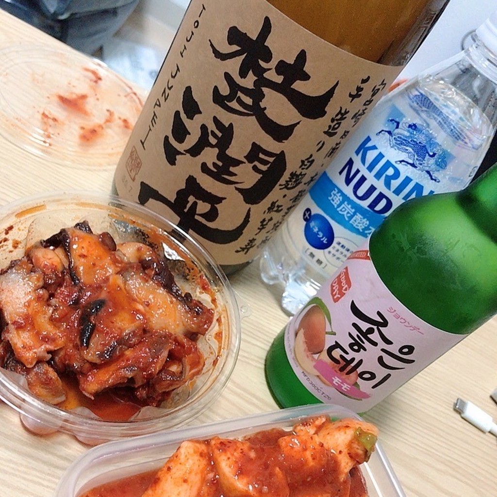 ユーザーが投稿したタコキムチ 山芋キムチの写真 - 実際訪問したユーザーが直接撮影して投稿した桃谷韓国料理キムチの山田商店の写真