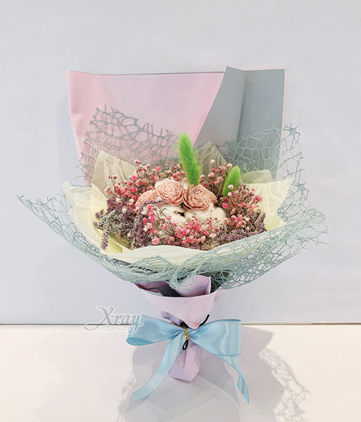 節慶王【Y040030】1399乾燥花束組-A，不凋花/手作素材/婚禮小物/乾燥花/情人花束/情人節禮物