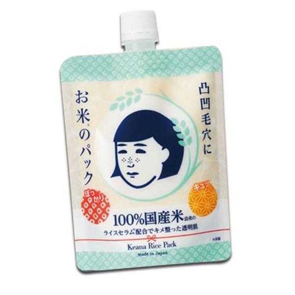 日本 石澤研究所毛穴撫子沖洗式米面膜 170g【韓花花】日本正貨 現貨直出