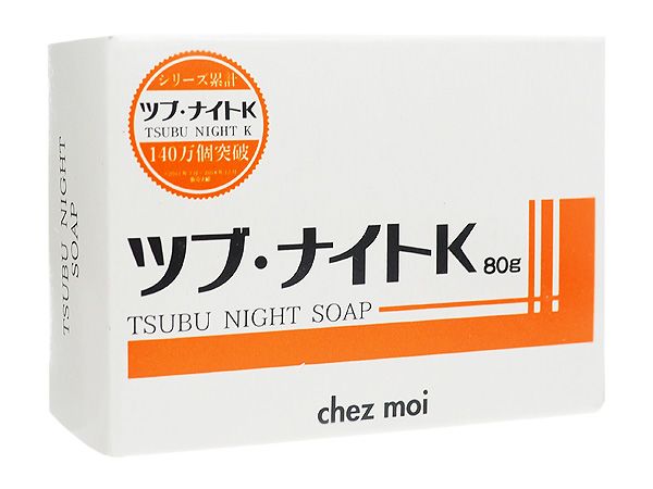 日本 Tsubu Night Pack~去脂肪粒洗顏皂(80g)【D254811】