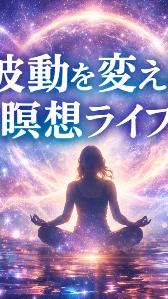 波動を変える瞑想ライブ