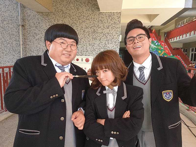 在《我的老師叫小賀》演出陶瑋珊一角，讓程雅晨累積不少人氣。（圖／翻攝自臉書）